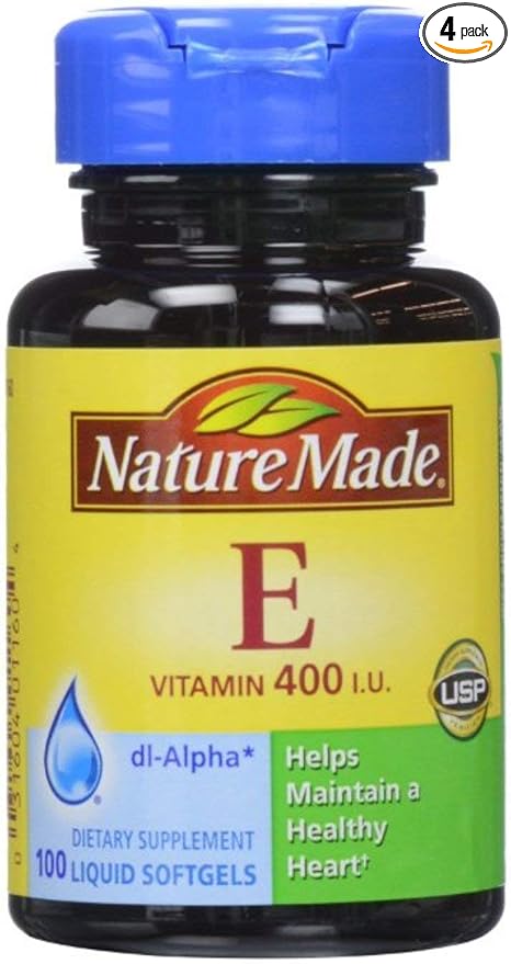 Nature Made dl-Alpha Vitamin E 400 100 ea 4)