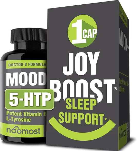 Mood Support Supplement for Mood Boost, 5 HTP, 30 Counts
