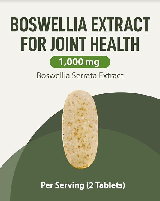 for Joints Health and Cartilage, Boswellia, 1,000mg of 71mg of (60 Tablets)
