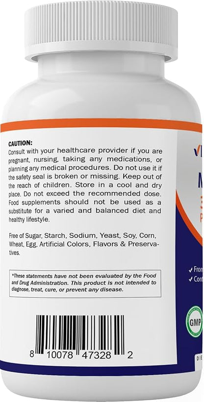 Vitamatic 2 Packs MCT Oil Capsules 3000 mg per Serving - 180 Softgels - from Coconut Oil - Contains 55% caprylic Acid C8 and 40% capric Acid C10 (Total 360 Softgel)