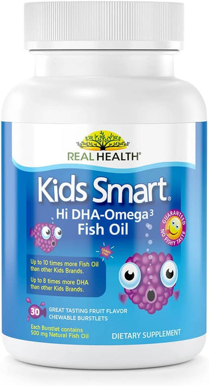 Real Health Bioglan Kids Smart Omega 3 Fish 30 Chewable 3)