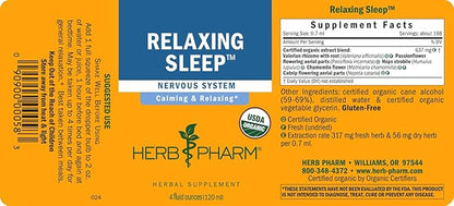 Herb Pharm Relaxing Sleep Herbal Formula 4 Ounce