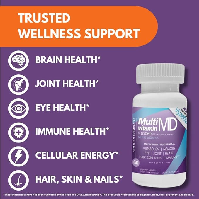 ScimeraMD® MultivitaminMD Full-Spectrum Supplement Capsule 60 CT