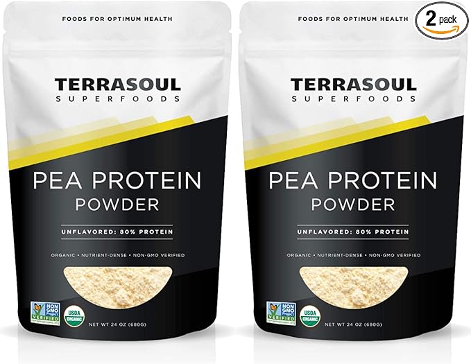Terrasoul Superfoods Organic Pea Protein, 3