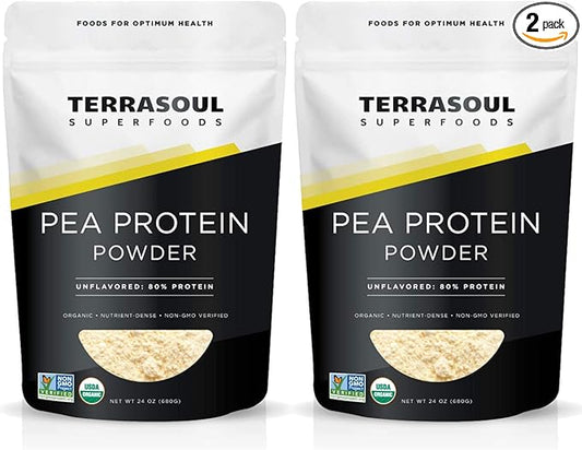 Terrasoul Superfoods Organic Pea Protein, 3