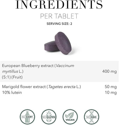 NEW NORDIC Blue Berry Strong 120 Tablets 1)