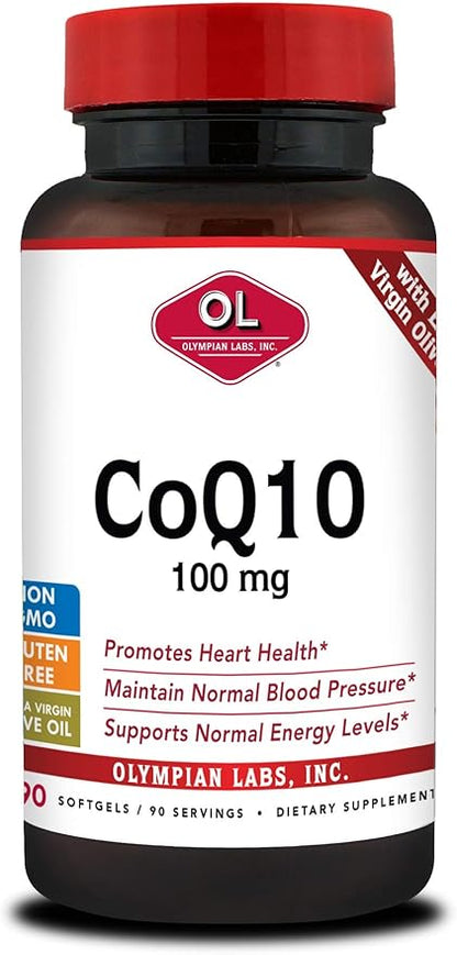 Olympian Labs Coenzyme Q10-90 100mg Softgels,