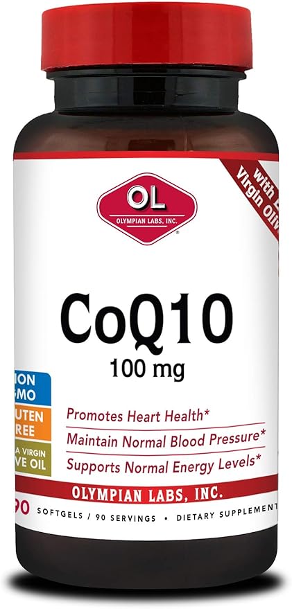 Olympian Labs Coenzyme Q10-90 100mg Softgels,