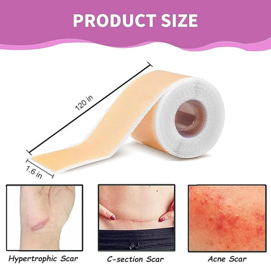 Silicone Scar Tape,(1.6" X 120" Roll-3M)