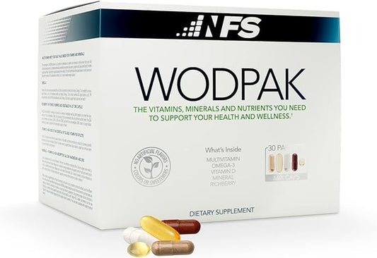 NF Sports WodPak Complete Daily Multivitamin D3, Zinc, 3, 30 30 Servings 1)
