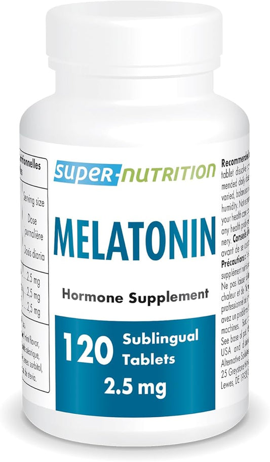 Supersmart - Melatonin 2.5mg (Ultra Fast 60 Sublingual