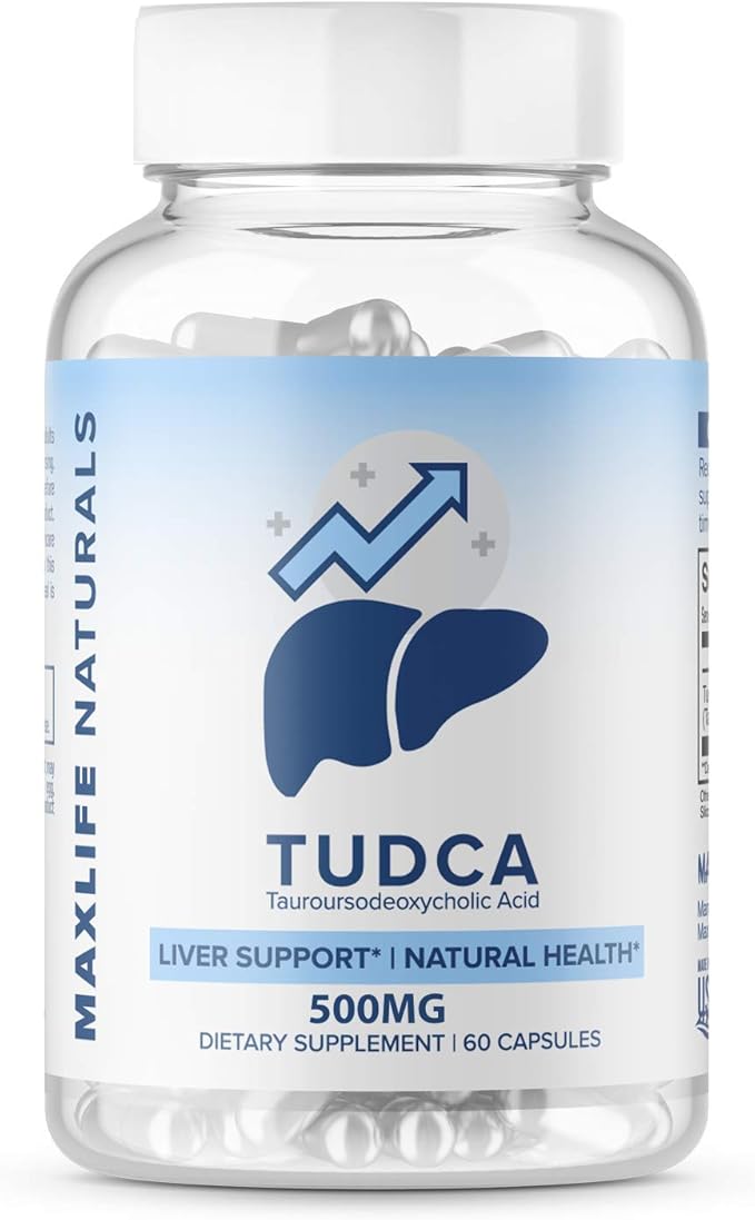 (3 Pack) Tudca Liver Support Supplement 500mg 180 180 SERVINGS