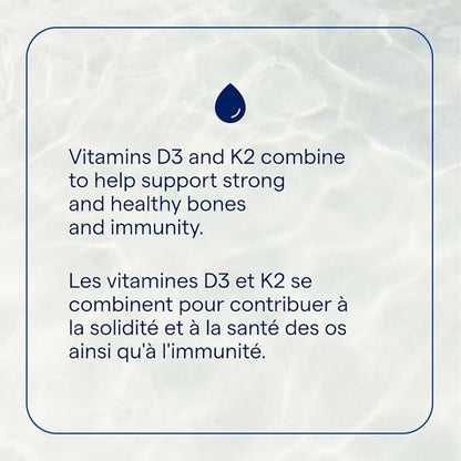 Trace Minerals | Liquid Ionic Vitamin D3 + K2 | 125 mcg (5,000 IU) D3, 100 mcg K2 | Concentrated Dietary Supplement | 2 fl oz. 296 Servings