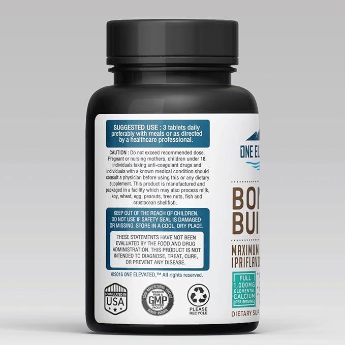 Comprehensive Bone Builder Calcium Supplement. Formulated D3. Works