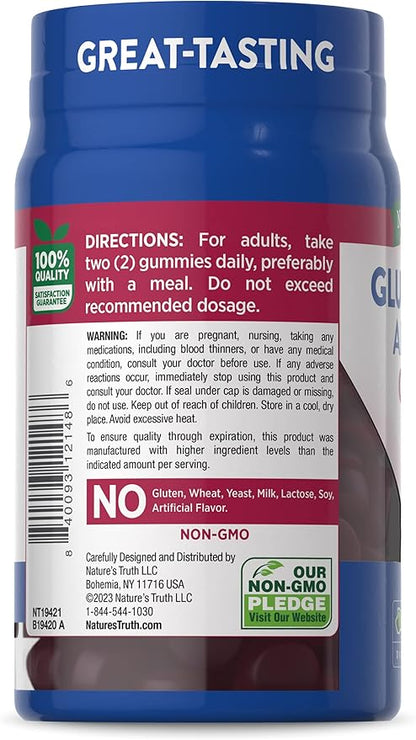 Nature's Truth Glucosamine Gummies 60 Count