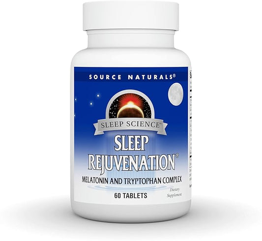 Source Naturals Sleep Science Sleep Rejuvenation, 60 Tablets