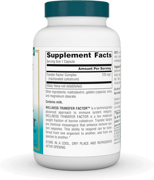 Source Naturals Wellness Transfer Factor, Supports 125mg - 30 Capsules