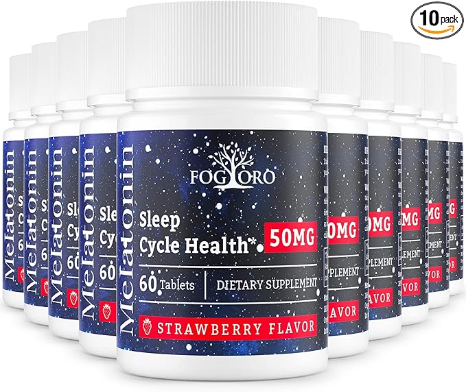 Powerful Melatonin -Fall Asleep Faster, Stay