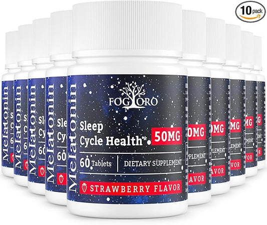 Powerful Melatonin -Fall Asleep Faster, Stay