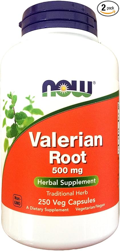 NOW Valerian Root, 500mg, 250 Count 2)