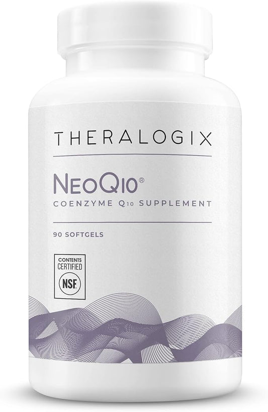 Theralogix NeoQ10 Coenzyme Q10 Supplement CoQ10 Fertility 90 Softgels (90-Day Supply)