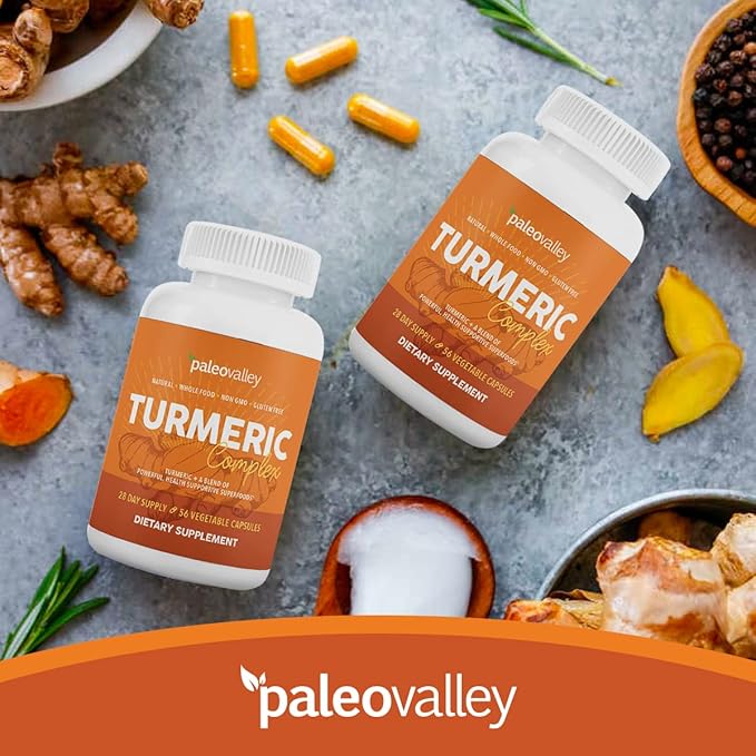 Paleovalley - Organic Turmeric Complex - 56 Vegetarian