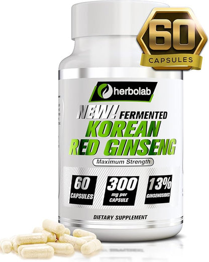 Korean Red Ginseng Fermented 10:1 (13% ginsenosides) 6 Years