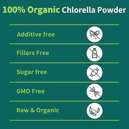 Chlorella Powder Natural with 11 oz