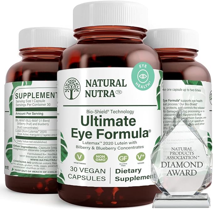 Natural Nutra Ultimate Eye Health Vitamins (30 Count 3))