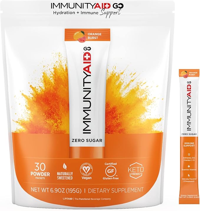 Immunity AID GO! Zero Sugar Immunity 30 Count 1)