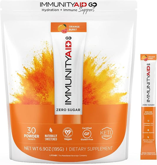 Immunity AID GO! Zero Sugar Immunity 30 Count 1)