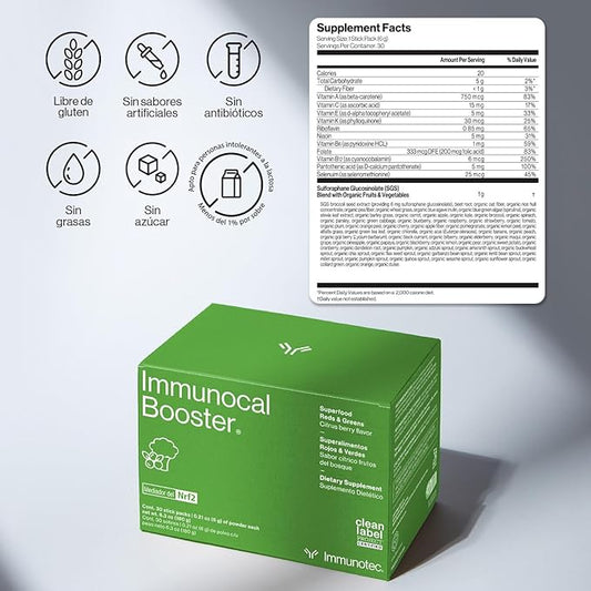 Immunocal Booster® – Supplement with over 50 Fruits (Nrf2 Activator™) 30 Servings