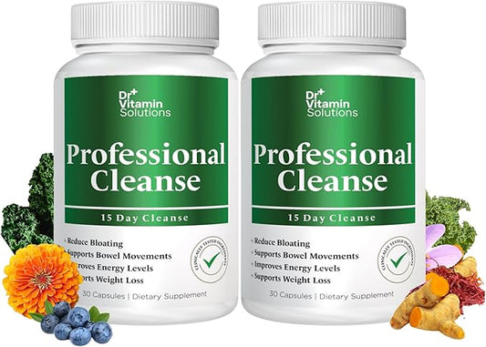 Dr Vitamin Professional Detox Cleanse 15 Day 2-Pack (60 (60 Capsules)
