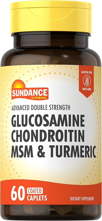 Glucosamine Chondroitin MSM and Turmeric 60 Caplets