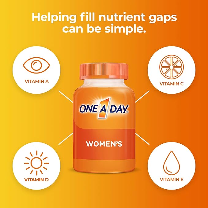 One A Day Women’s Multivitamin, Supplement B12, Biotin, 250 count