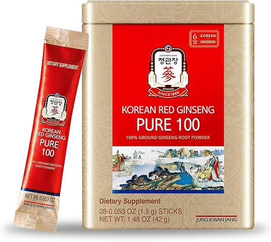 JungKwanJang Pure 100 Korean Red Ginseng 28 Count