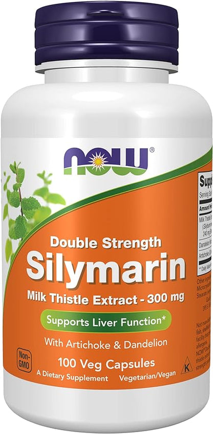NOW Foods, SILYMARIN 2X 300mg 100