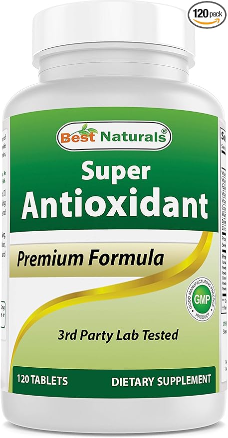 Best Naturals Super Antioxidant Formula 120 Tablets