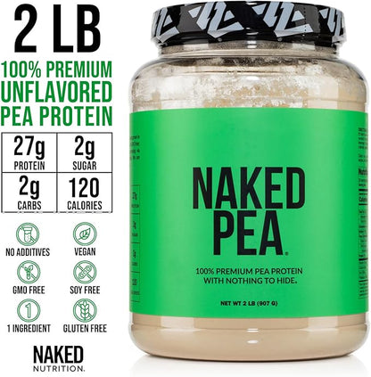 NAKED Pea - 2LB 100% Pea 30 Servings