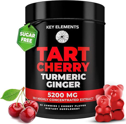 [Ultra Strength] Tart Cherry Gummies Extract 5200 Mg