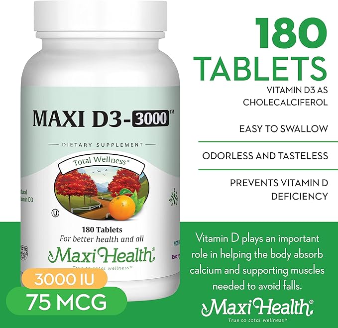 D3 3000 (180 Tablets, Tablets)