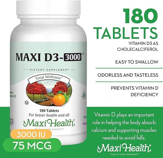 D3 3000 (180 Tablets, Tablets)