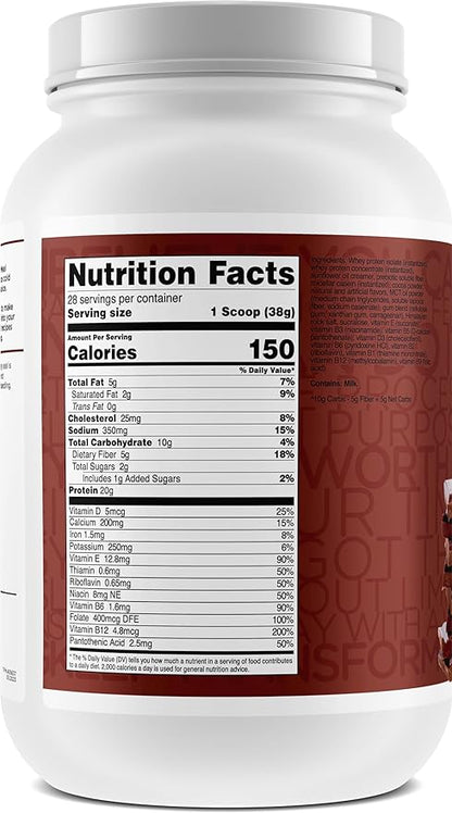 TransformHQ Meal Replacement Shake Powder 28