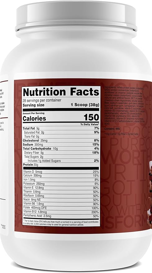 TransformHQ Meal Replacement Shake Powder 28