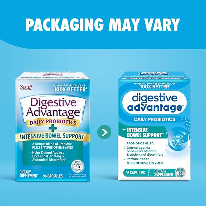 Digestive Advantage IBS Probiotics For Women 96 Capsules