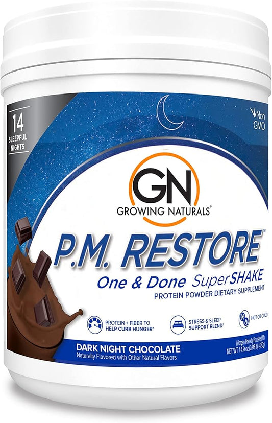 P.M. Restore SuperShake, Divine Dark Chocolate, 16 Ounce