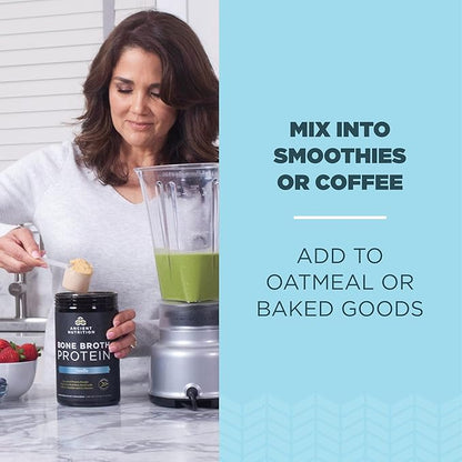 Ancient Nutrition Protein Powder Made from 20g Protein 40 Serving