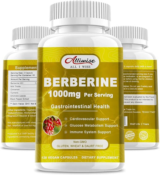Berberine Supplement - 1000mg Berberine