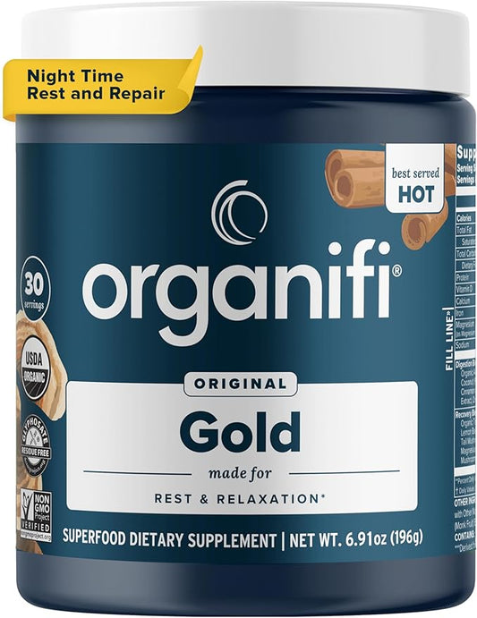Organifi Gold - Natural Calming Turmeric 30 Servings