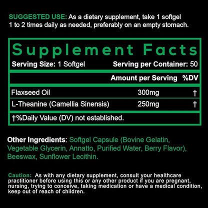 (3 Pack) Smarter L-Theanine 250mg Supplement 150 Liquid